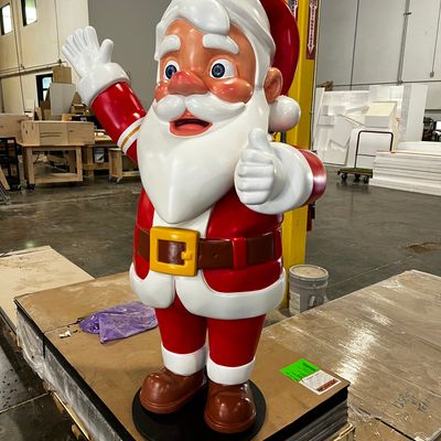 Oversized Santa Claus custom event prop