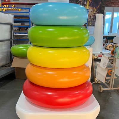Giant stacking toy oversized foam prop